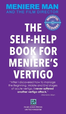 Book cover for Meniere Man. The Self-Help Book For Meniere's Vertigo.