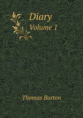 Book cover for Diary Volume 1