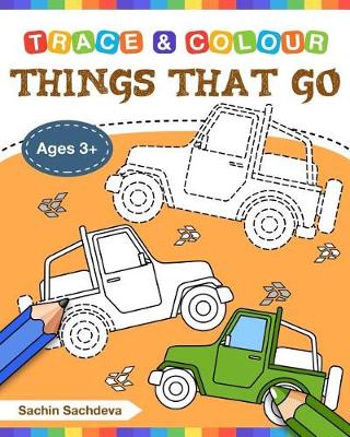 Book cover for Things That Go (Trace and Colour)