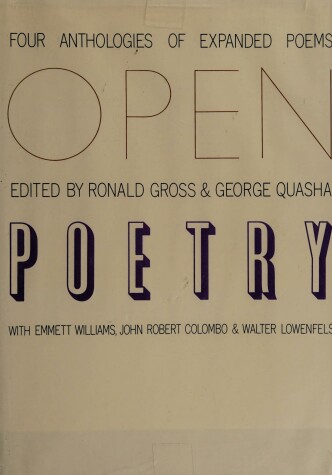 Book cover for Open Poetry