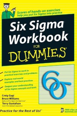 Cover of Six Sigma Workbook For Dummies