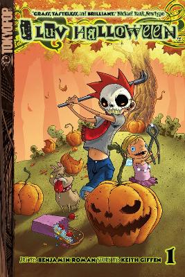 Book cover for I Luv Halloween graphic novel volume 1