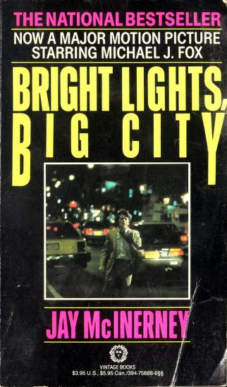 Book cover for Bright Lights Big City Movie Tie-I