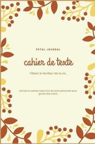 Cover of Cahier de Texte