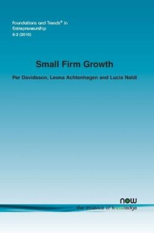 Cover of Small Firm Growth