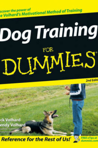 Cover of Dog Training For Dummies