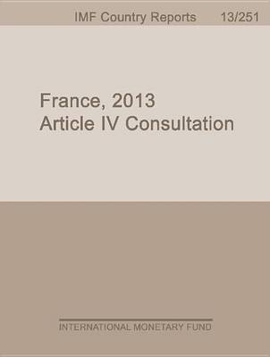 Book cover for France: 2013 Article IV Consultation