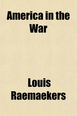 Book cover for America in the War