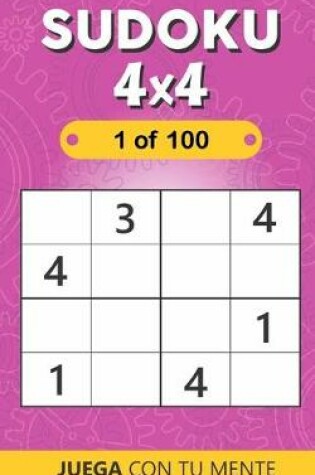 Cover of SUDOKU 4x4 - 1 of 100