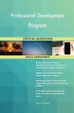 Cover of Professional Development Program Critical Questions Skills Assessment