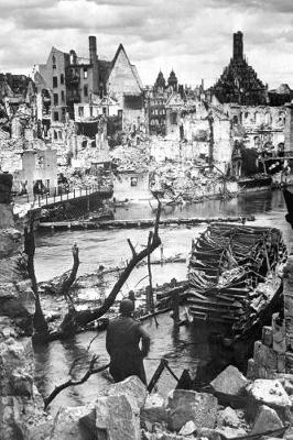 Book cover for The Bombed-out City of Nuremberg, Germany WWII