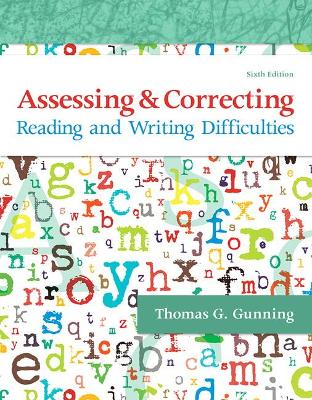 Cover of Assessing and Correcting Reading and Writing Difficulties