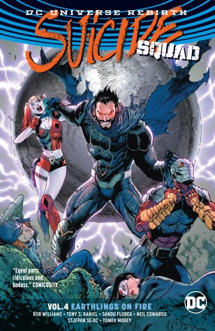 Book cover for Suicide Squad Vol. 4: Earthlings on Fire (Rebirth)