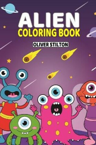 Cover of Alien Coloring Book