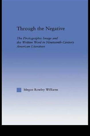 Cover of Through the Negative