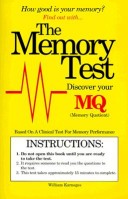 Book cover for The Memory Test