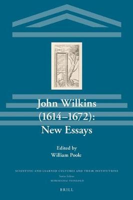 Book cover for John Wilkins (1614-1672): New Essays
