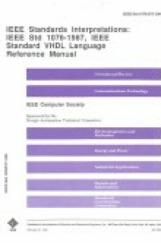 Cover of IEEE Standards Interpretations