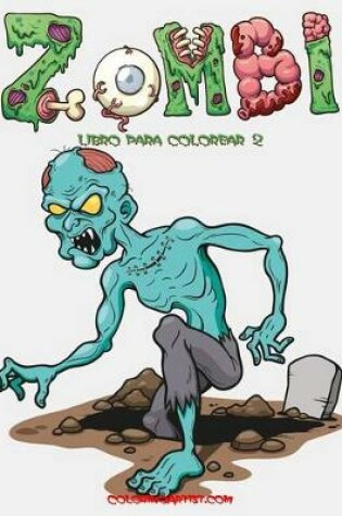 Cover of Zombi libro para colorear 2