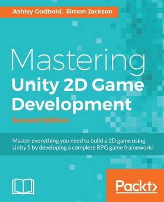 Book cover for Mastering Unity 2D Game Development