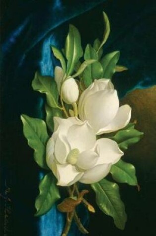 Cover of Martin Johnson Heade Hudson River School Giant Magnolias on a Blue Velvet Cloth