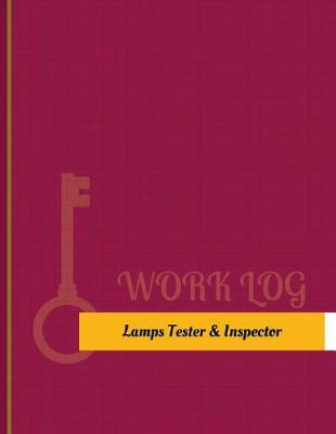 Book cover for Lamps Tester & Inspector Work Log