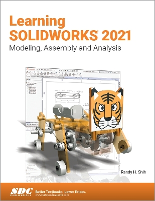 Book cover for Learning SOLIDWORKS 2021