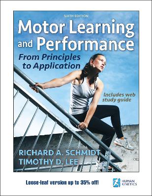 Book cover for Motor Learning and Performance 6th Edition With Web Study Guide-Loose-Leaf Edition