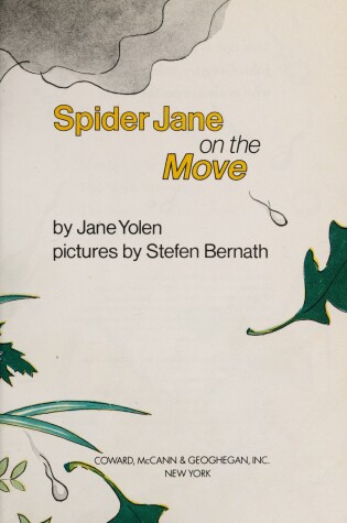 Cover of Spider Jane on the Move
