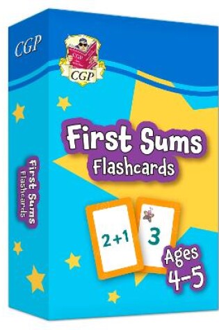 Cover of New First Sums Flashcards for Ages 4-5 (Reception): perfect for learning the number bonds to 10