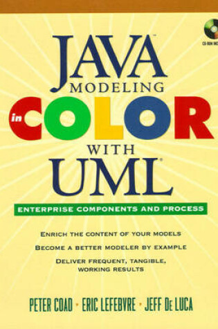 Cover of Java Modeling In Color With UML