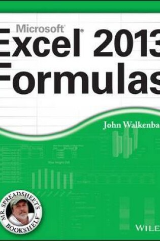 Cover of Excel 2013 Formulas