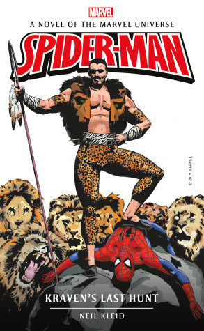 Book cover for Marvel novels - Spider-man: Kraven's Last Hunt
