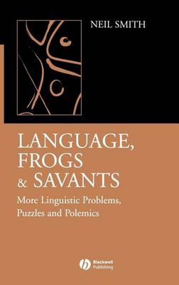 Book cover for Language, Frogs and Savants