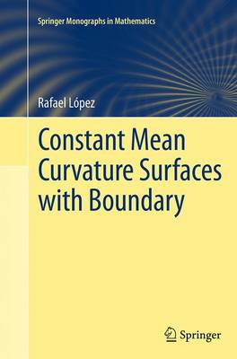 Book cover for Constant Mean Curvature Surfaces with Boundary