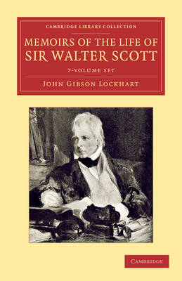 Book cover for Memoirs of the Life of Sir Walter Scott, Bart 7 Volume Set