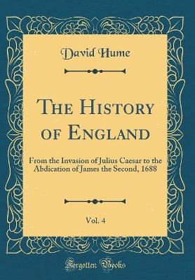 Book cover for The History of England, Vol. 4