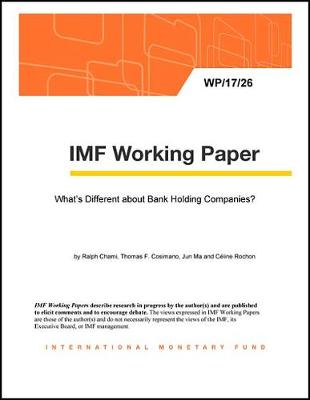 Book cover for What's Different about Bank Holding Companies?