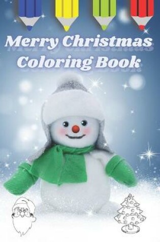 Cover of Merry Christmas Coloring Book