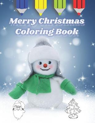 Book cover for Merry Christmas Coloring Book