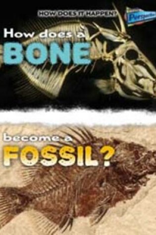 Cover of How Does a Bone Become a Fossil?