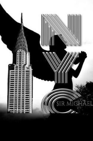 Cover of Iconic Angel Chrysler Building New York City Sir Michael Huhn Artist Drawing Journal