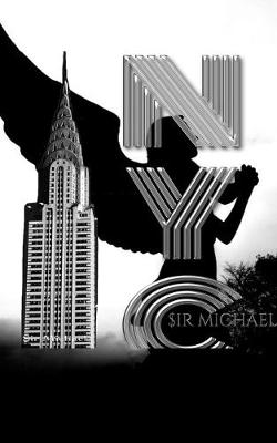 Book cover for Iconic Angel Chrysler Building New York City Sir Michael Huhn Artist Drawing Journal