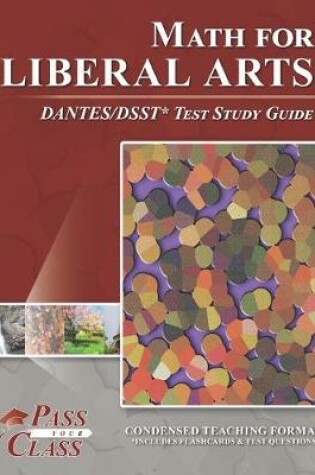 Cover of Math for Liberal Arts DANTES/DSST Test Study Guide
