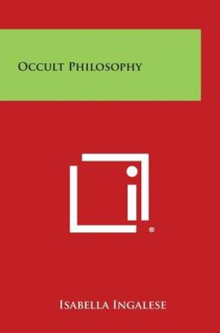 Cover of Occult Philosophy