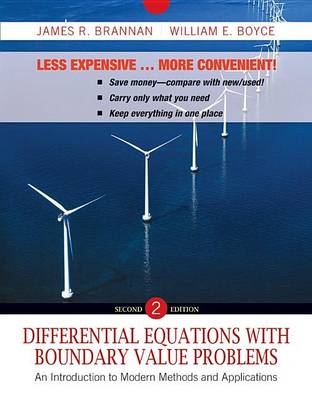 Book cover for Differential Equations 2E an Introduction to Modern Methods and Applications with Boundary Value Problems Binder Ready Version