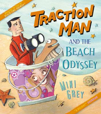 Book cover for Traction Man and the Beach Odyssey