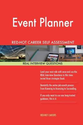 Book cover for Event Planner Red-Hot Career Self Assessment Guide; 1184 Real Interview Question