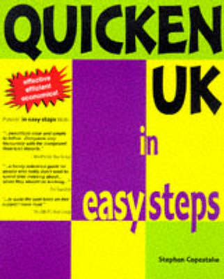 Book cover for Quicken UK in Easy Steps