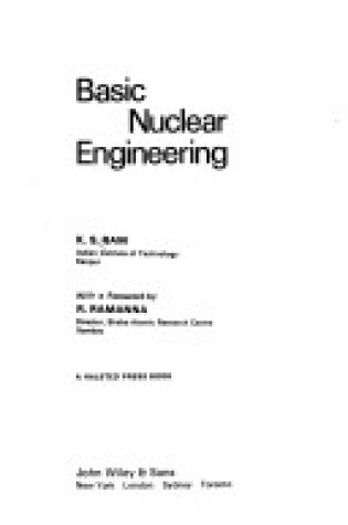 Cover of Ram Nuclear Engineering